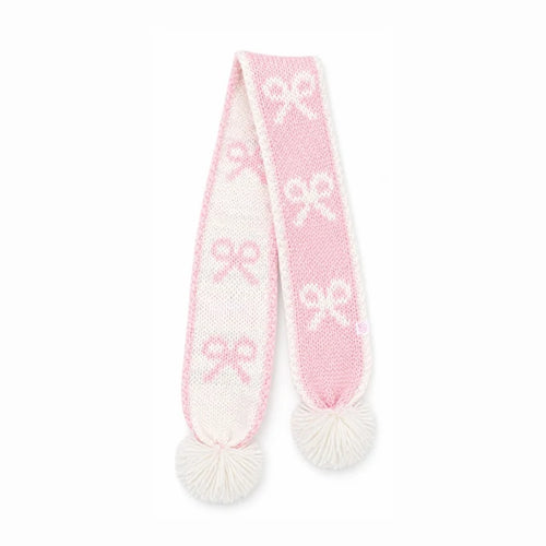 Bits & Bows Scarf in Pink Bows