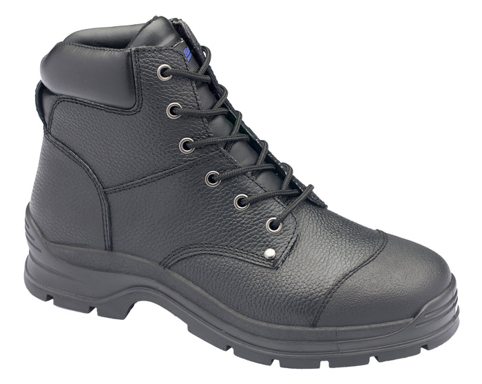 Black Rambler Print Lace Boot 313