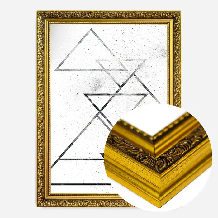 21x30cm | 8¼ x 11¾in / Gold Ornate Frame