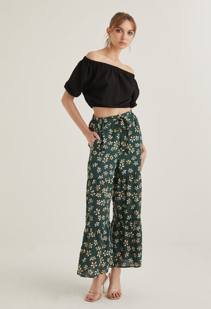 Blooming Petals Palazzo Pants
