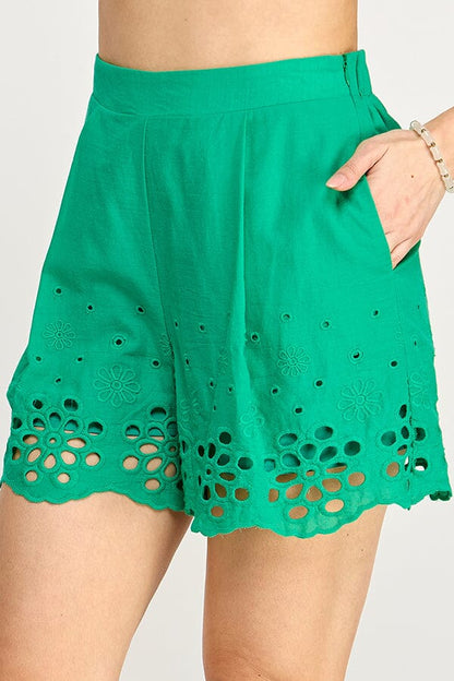 Blossom & Breeze Floral Shorts-Cute-Trendy-Shop-Womens-Boutique-Clothing-Store