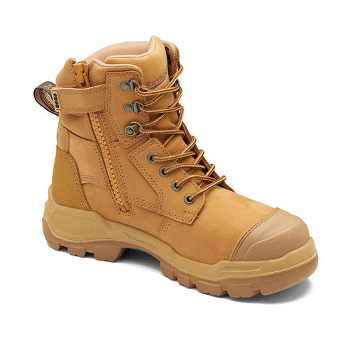 Blundstone Wheat Zip / Lace Up 150mm Ankle Boot 9060