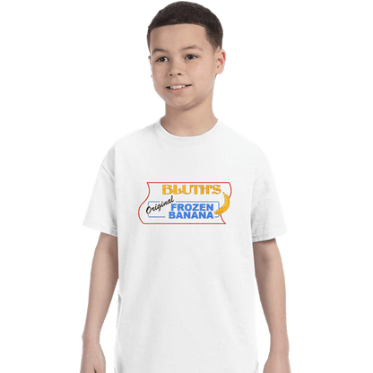 Secret_Shirts T-Shirts, Youth / XS / White Bluth Bananas
