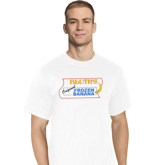 Secret_Shirts T-Shirts, Tall / Large / White Bluth Bananas