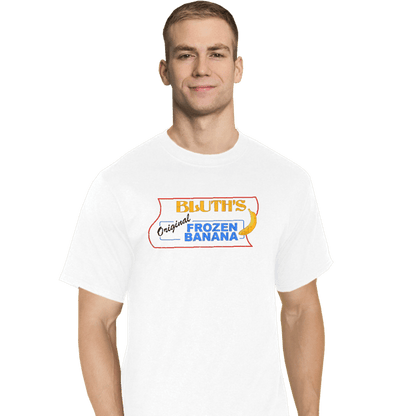 Secret_Shirts T-Shirts, Tall / Large / White Bluth Bananas