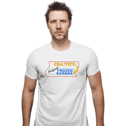 Secret_Shirts Fitted Shirts, Mens / Small / White Bluth Bananas