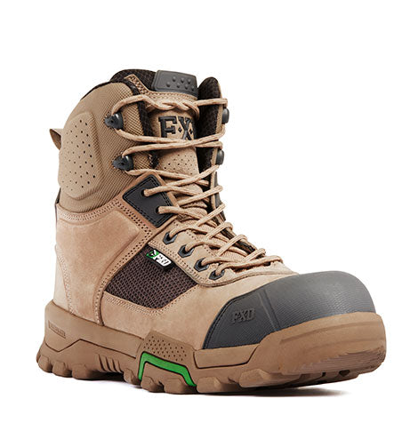 Boot Safety Fxd Lace Up/Zip 6" FXWB1