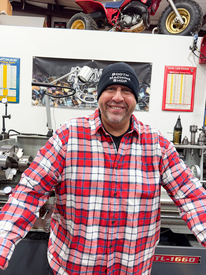 Booth Machine Shop Cuffed Beanie