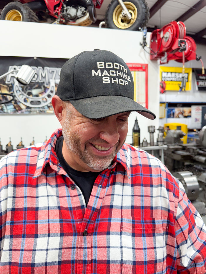 Booth Machine Shop Structured FlexFit Hat