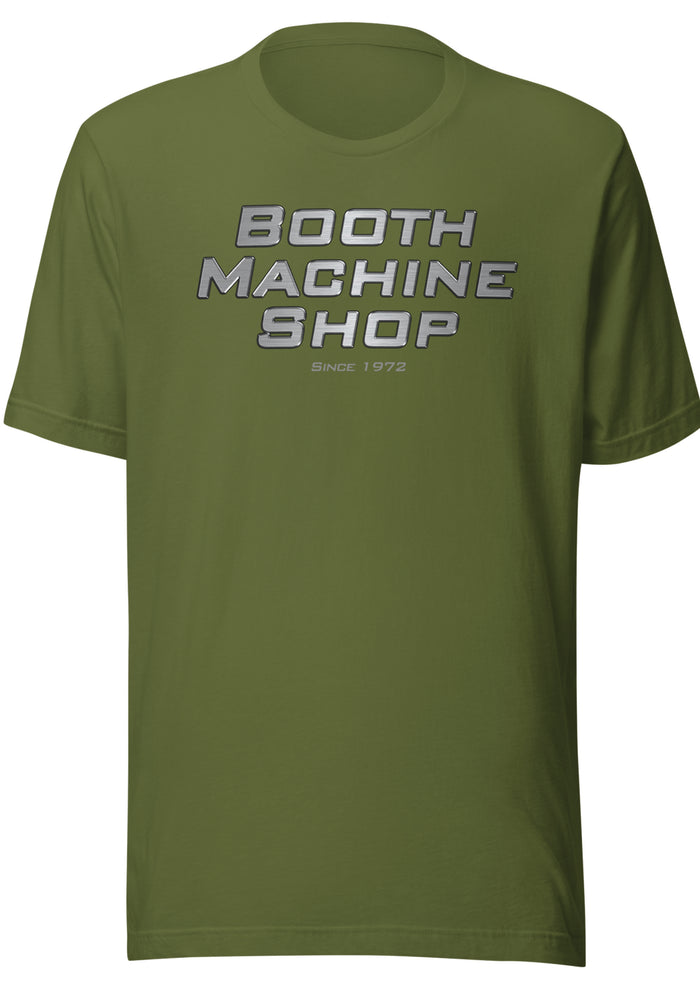 Booth Machine Shop Unisex t-shirt