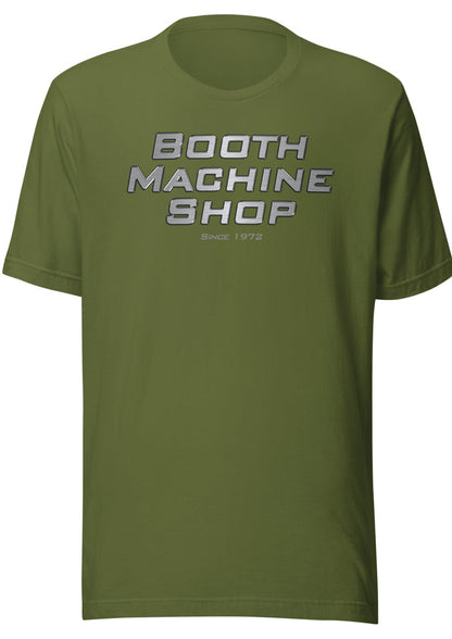 Booth Machine Shop Unisex t-shirt
