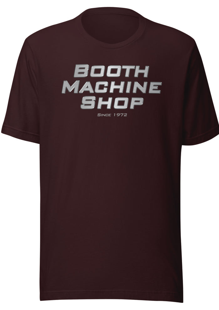 Booth Machine Shop Unisex t-shirt