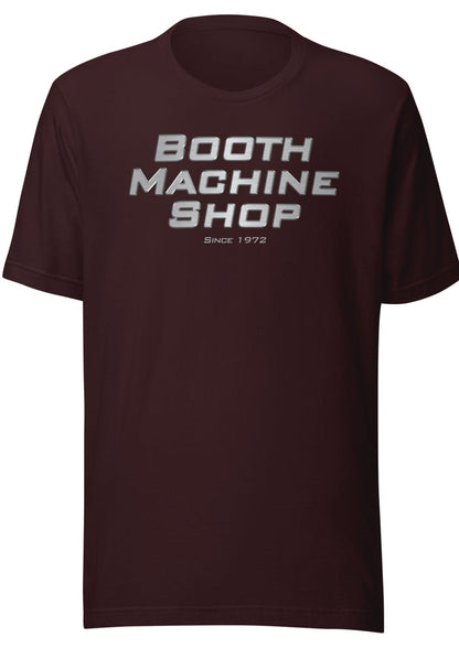 Booth Machine Shop Unisex t-shirt