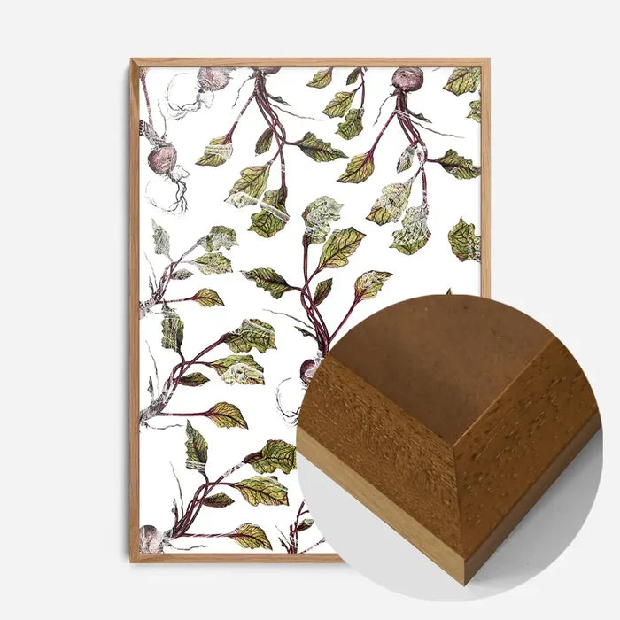 21x30cm | 8¼ x 11¾in / Oak Wood Frame