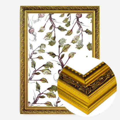 21x30cm | 8¼ x 11¾in / Gold Ornate Frame