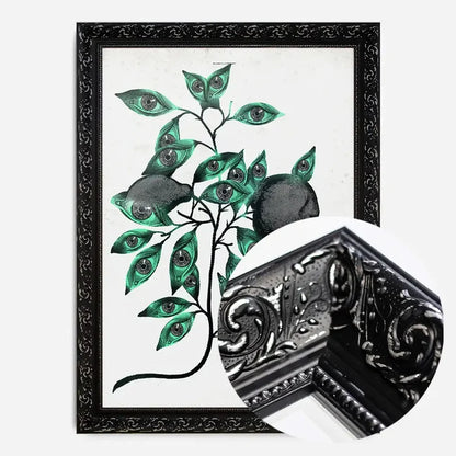 21x30cm | 8¼ x 11¾in / Black Ornate Frame