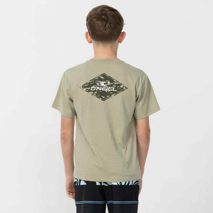 Boy's Blended T-Shirt - Seagrass