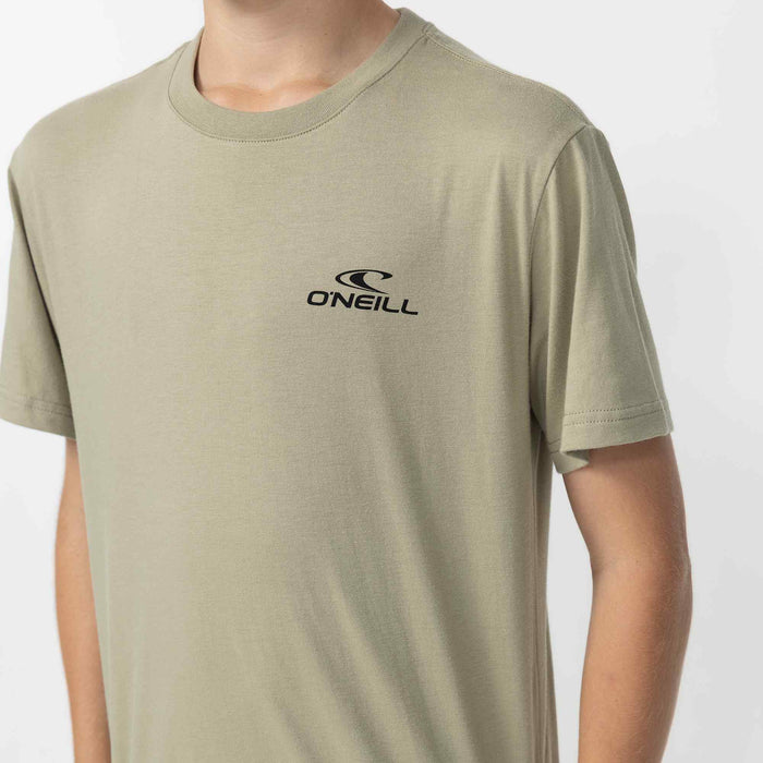 Boy's Blended T-Shirt - Seagrass
