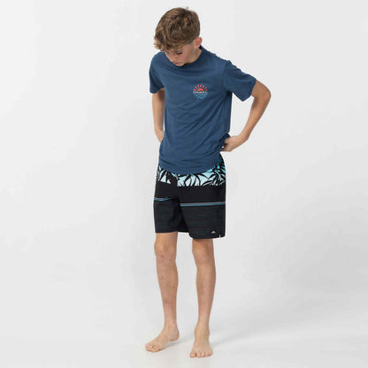 Boy's Encircle T-Shirt - Blue Sketchbook