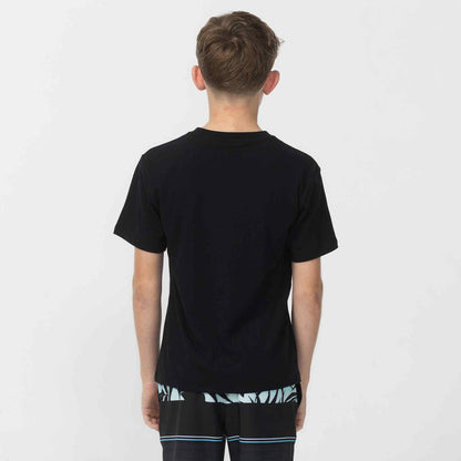 Boy's Stacked T-Shirt - Black