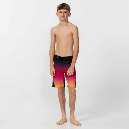 Boy's SuperFreak 17" Boardshort - Fuschia