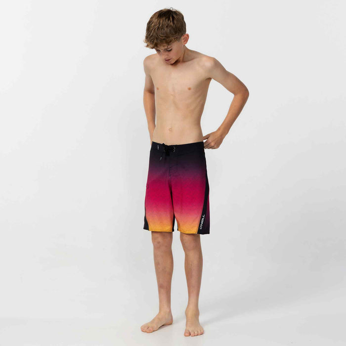 Boy's SuperFreak 17" Boardshort - Fuschia
