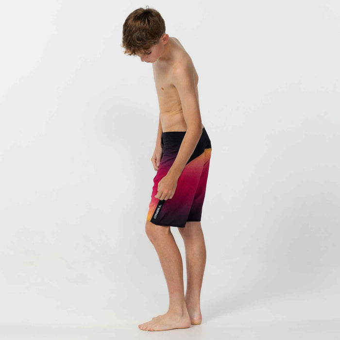 Boy's SuperFreak 17" Boardshort - Fuschia