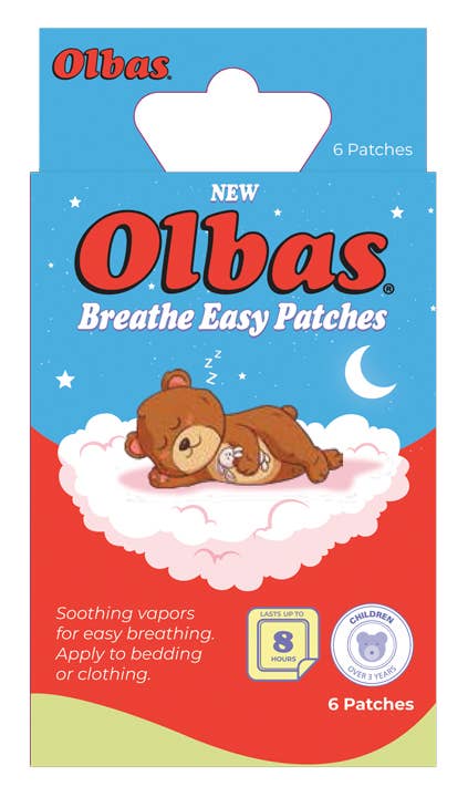 Breathe Easy Patches | Olbas Herbal Remedies