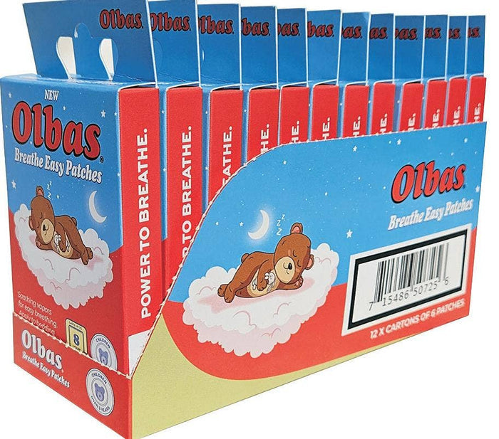 Breathe Easy Patches | Olbas Herbal Remedies