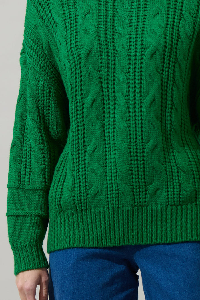 Brielle Dropped Sleeve Sweater