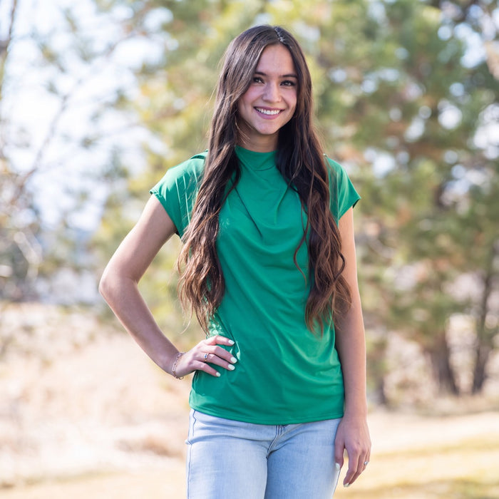 Brigitte Brianna Cascade Top