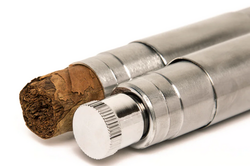 Brouk & Co. Flask/Cigar Holder Tube