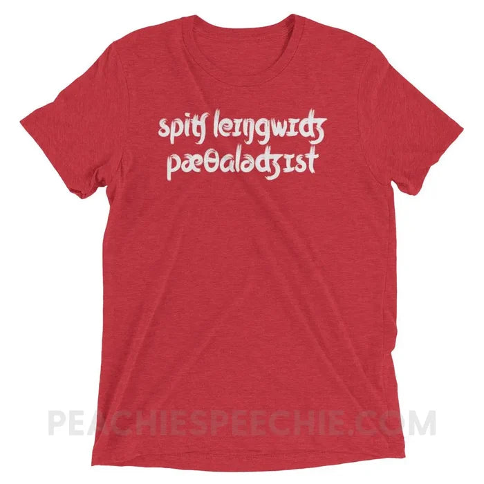 Red Triblend / XS