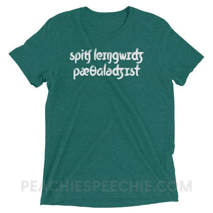 Teal Triblend / 3XL