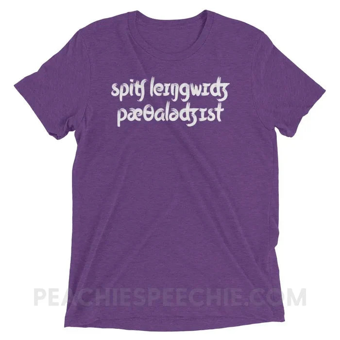 Purple Triblend / XS