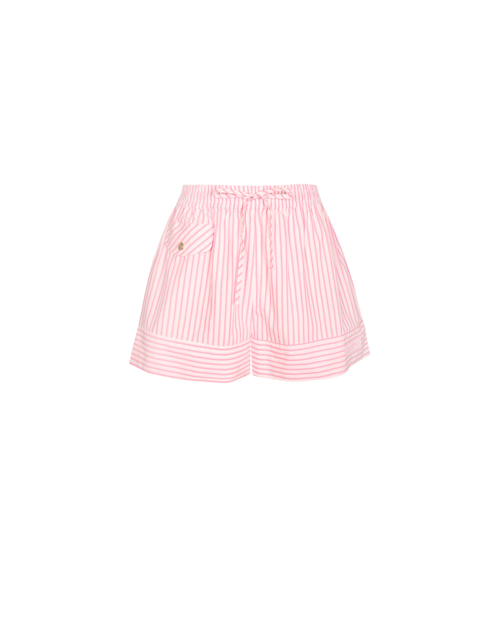BUTTERFLY SHORT PINK STRIPE