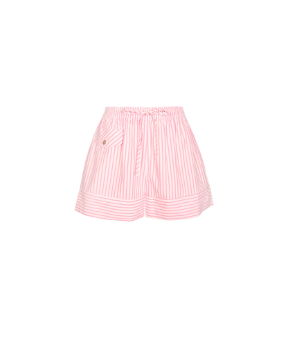 BUTTERFLY SHORT PINK STRIPE