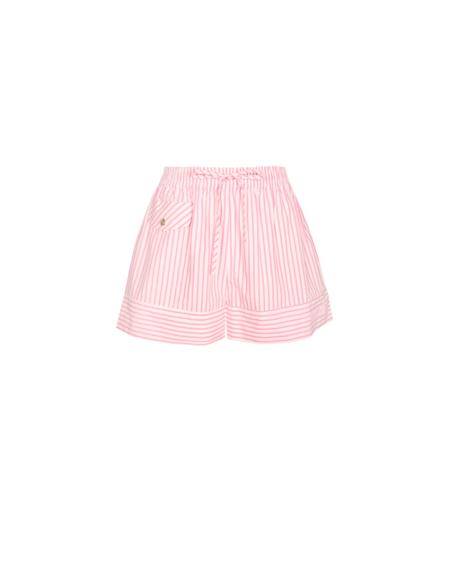 BUTTERFLY SHORT PINK STRIPE
