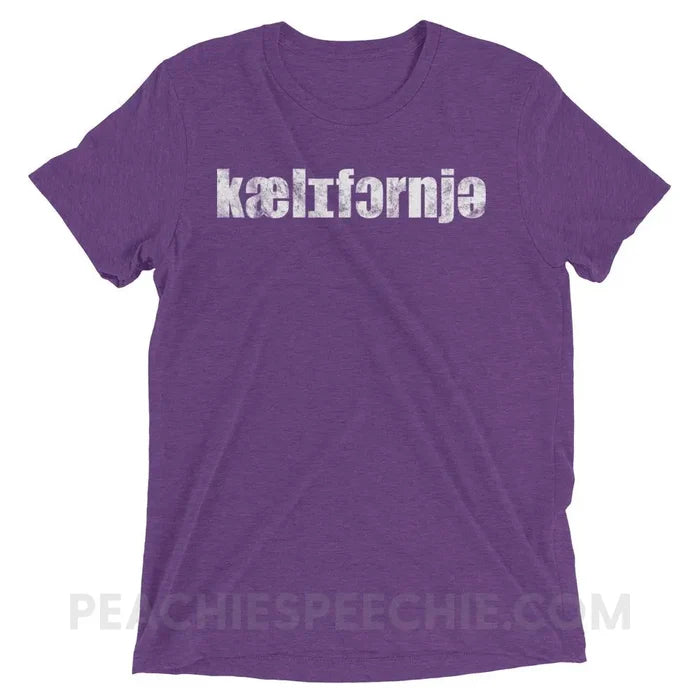 Purple Triblend / XS