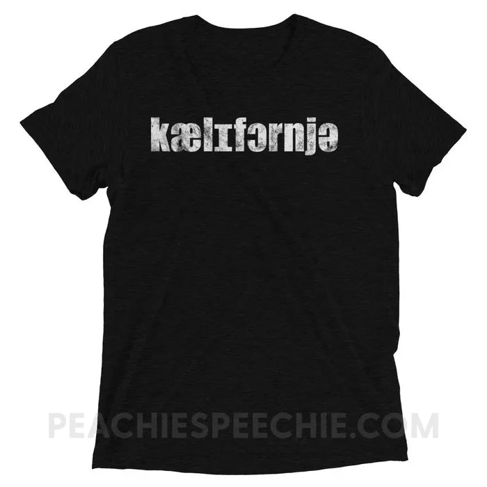 California IPA Tri-Blend Tee - Solid Black Triblend / XS - T-Shirts & Tops peachiespeechie.com