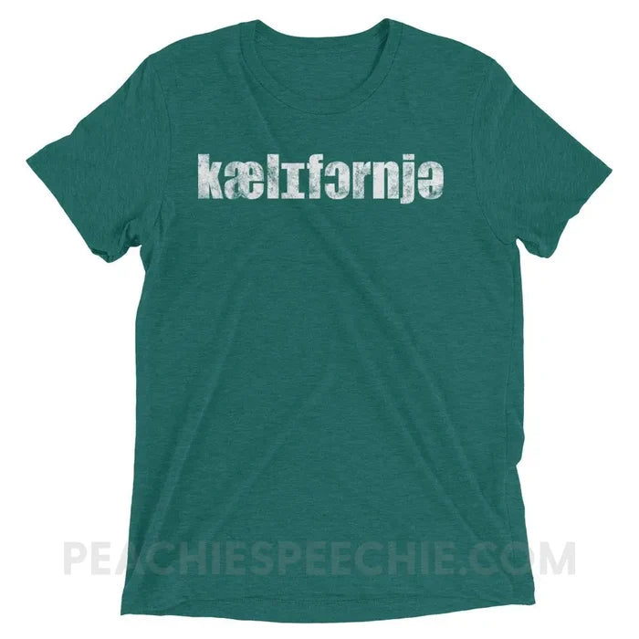 Teal Triblend / XS