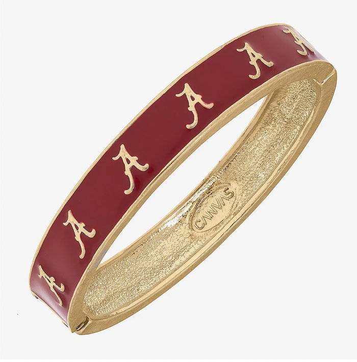 CANVAS Style Enamel Hinge Bangle