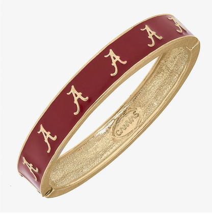 CANVAS Style Enamel Hinge Bangle