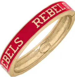 CANVAS Style Enamel Hinge Bangle