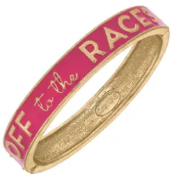 CANVAS Style Enamel Hinge Bangle