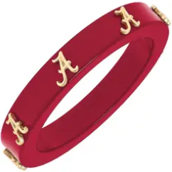 CANVAS Style Resin Logo Bangle