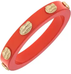 CANVAS Style Resin Logo Bangle