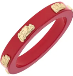 CANVAS Style Resin Logo Bangle