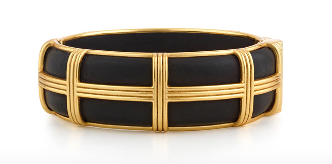 Capucine De Wulf Gaia Hinged Bangle
