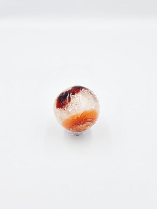 Carnelian Sphere B - Sacramento Crystal Co.
